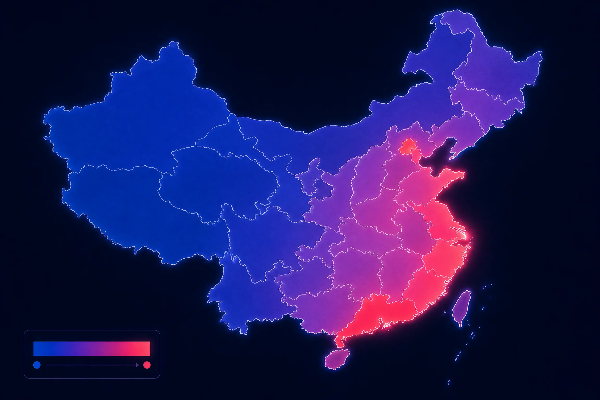 吃瓜黑料官网-深网资讯|暗网独家爆料|吃瓜黑料平台中国地域关注度热力分布图